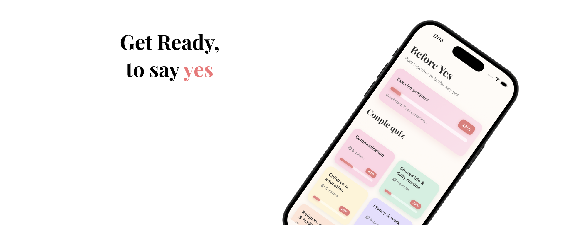 Before Yes: Couple Quiz Game